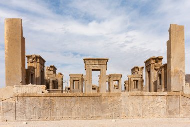 Persepolis Tachara or Palace of Darius the Great at Persepolis, Iran	 clipart