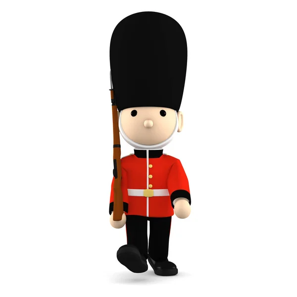 Toy Soldier Illustration — Stock Photo, Image