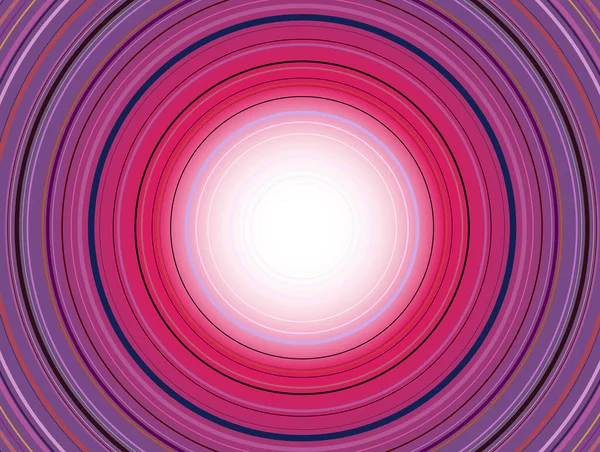 Purple Abstract Colorful Concentric Circles Pattern Vector Design — Διανυσματικό Αρχείο