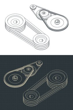Bellek sürücüsü çizimlerinin biçimlendirilmiş vektör çizimi