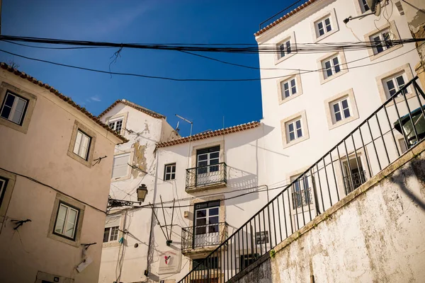 Típico Las Calles Lisboa — Foto de Stock