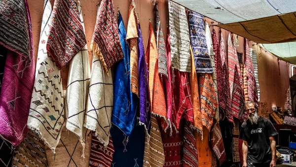Zouk Street Shops Marrakech Marruecos — Foto de Stock