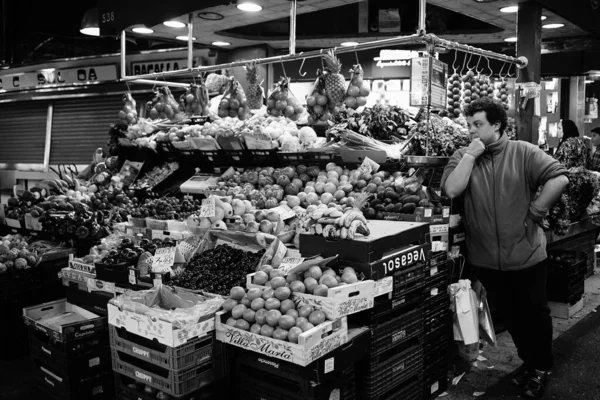 Marché Boqueria Dans Ville Barcelone Espagne — Photo