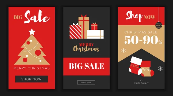 NewYear ventes en ligne 2 — Image vectorielle