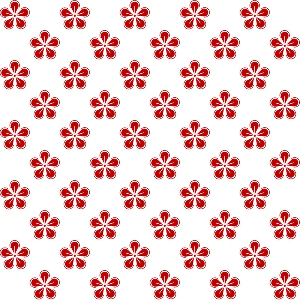 Oosterse Aziatische traditionele Koreaanse Chinese Japanse bloemen patronen decoratie elementen, web online concept pagina achtergrond, Aziaten stijl. Koreanen traditie bloem sierlijke geometrische naadloze patroon — Stockvector