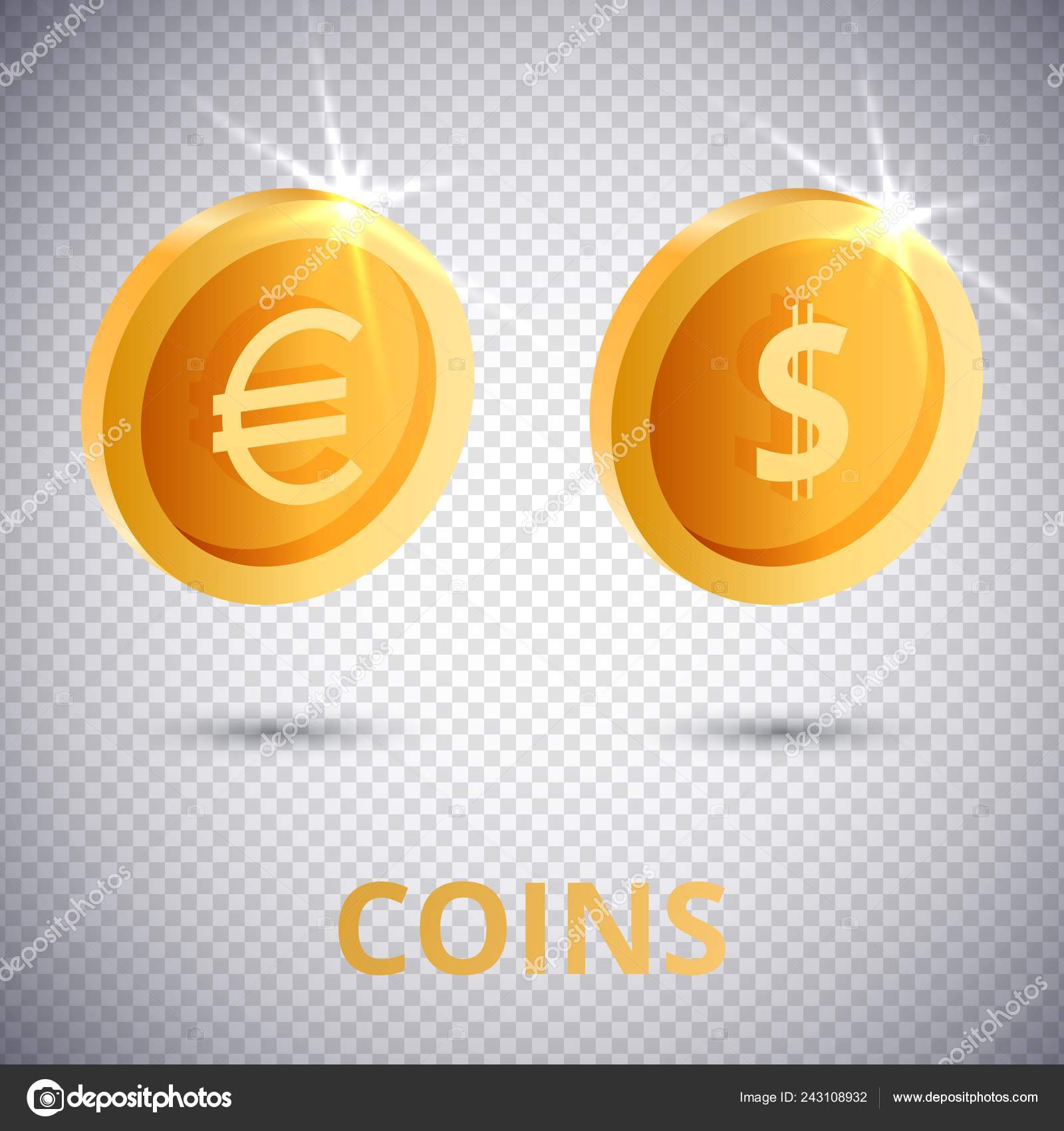 Download Trends For Gold Coin Mockup Allfreemockup