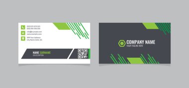 modern temiz iş kartı