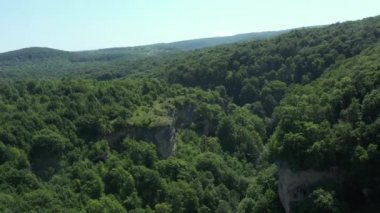 Batı Kafkasya. Mishoko Nehri Boğazı ve Mishoko Ekstrem Parkı.