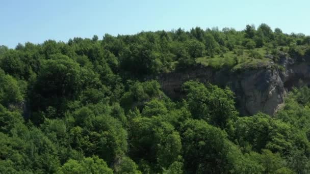 Caucaso Occidentale Gola Del Fiume Mishoko Mishoko Extreme Park — Video Stock