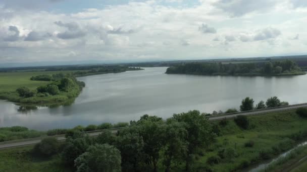 Noordelijke Kaukasus Reservoir Omgeving Van Stad Krasnodar — Stockvideo