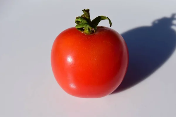 Pomidory Czerwone Okrągłe Stosowane Jako Żywność Domach — Zdjęcie stockowe