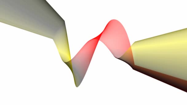 Abstracte Achtergrond Caleidoscoop Beweging Lus Achtergrond — Stockvideo