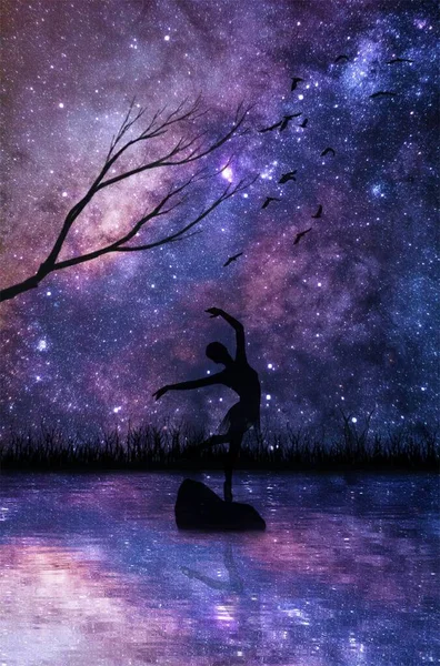 Nebula Star Constellation Background — Stock Photo, Image