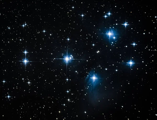 Nebulosa Estrela Constelação Fundo — Fotografia de Stock