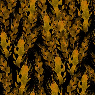 Güzel suluboya sonbahar deseni. 