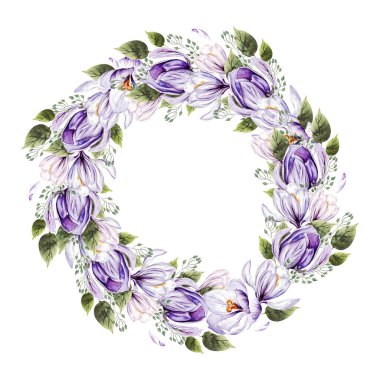 Çiçeksiz yaz çiçeği deseni. Çiçekli kruvazör ve bahçe yaprakları. Çizim.