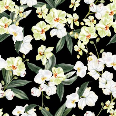 Güzel, pürüzsüz desenli, sarı ve beyaz çiçekli ve dev