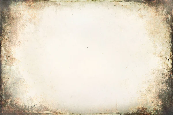 Old Brown Paper Texture Vignette — Stock Photo, Image