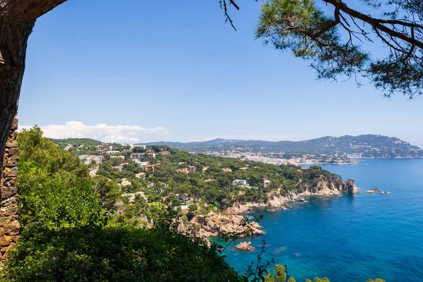 Botanik bahçesi Cap de Roig calella de Palafrugell Manzara