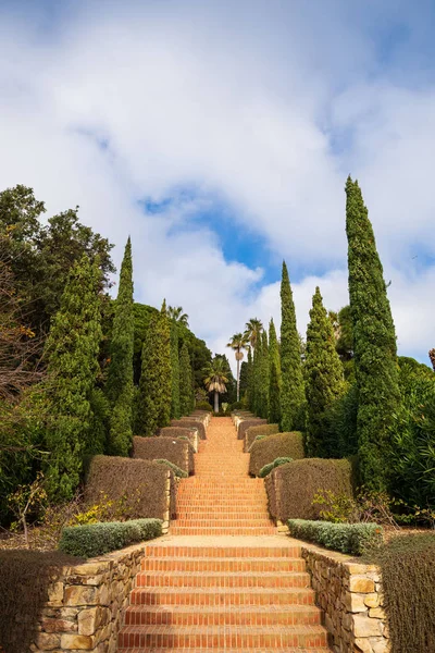 İspanya'da Marimurtra Botanik Bahçesi,Blanes,Katalonya