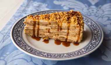 Bir dilim çıtır kurabiye hazır.