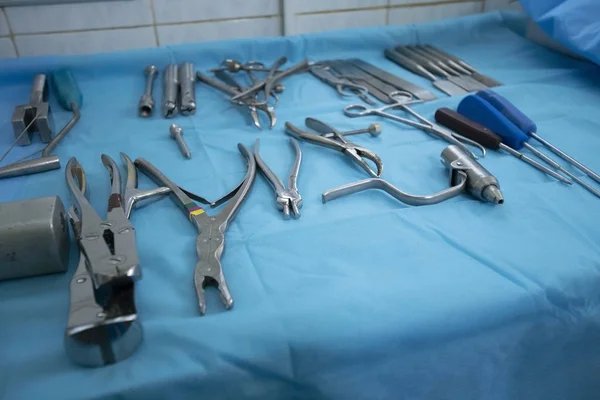 Instruments chirurgicaux ortopédiques Images De Stock Libres De Droits