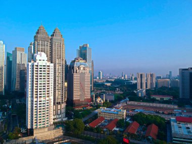 Sudirman City İş Bölgesi 'nden Sabah Görüşü