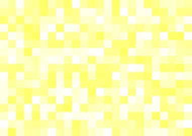 Mozaik kare sarısı. vektör illüstrasyonu. 