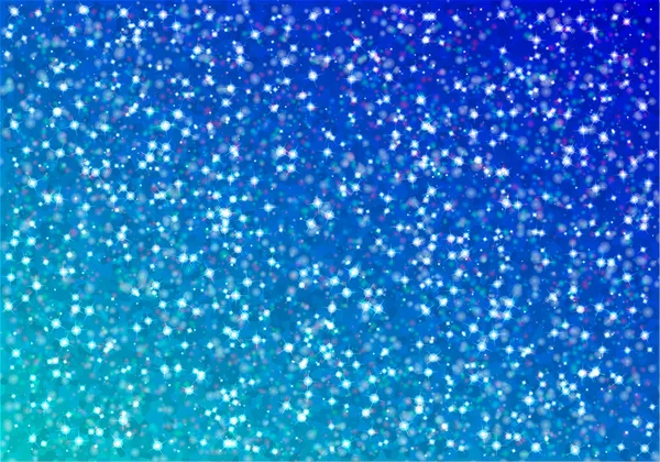 Sprankelende Glitter Blauw Lichtblauw Vectorillustratie — Stockvector