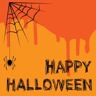 Cadılar Bayramı illüstrasyonunuz kutlu olsun. vektör illüstrasyonu.