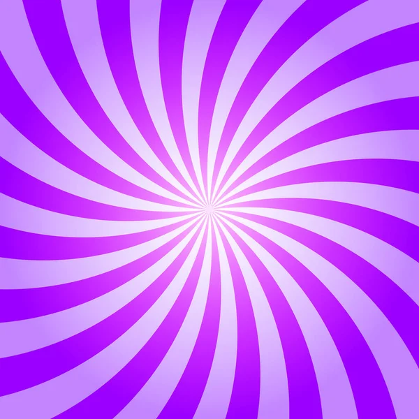 Radyal güneş patlaması arka plan moru. vektör illüstrasyonu.