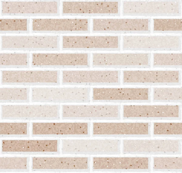 Brick Muur Naadloos Patroon Herhalende Textuur Van Metselwerk Vectorillustratie — Stockvector