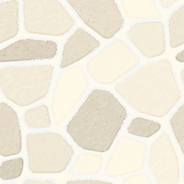 Kamenné Zdivo Bezešvé Cihlové Stěny Textury Pozadí Bílé Cihly Vektorová — Stockový vektor