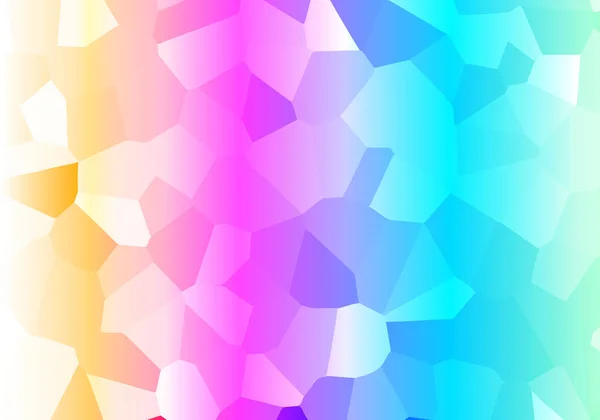 Lebhaftes Hologramm Pastellfarbig Schillernde Muster Abstrakter Hintergrund Vektorillustration — Stockvektor