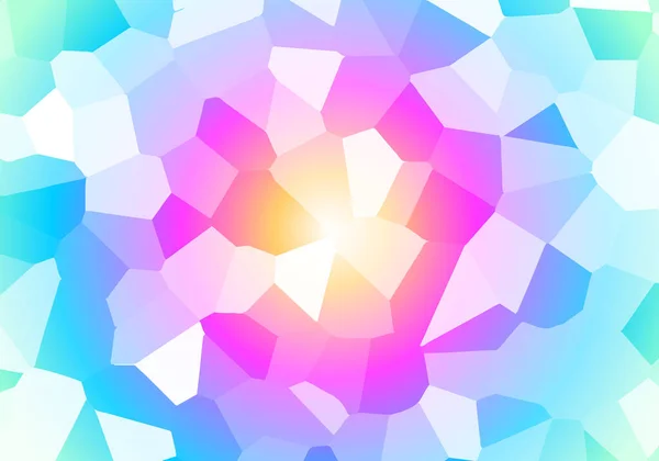 Hologramme Vif Motif Coloré Irisé Pastel Contexte Abstrait Illustration Vectorielle — Image vectorielle
