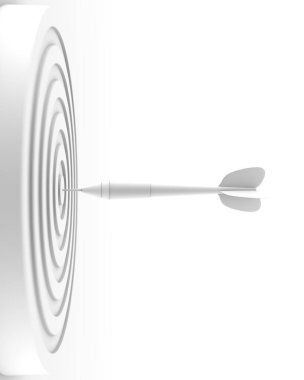 Dart hedefi vurdu Modern arkaplan Minimalist Grafik Tasarımı.