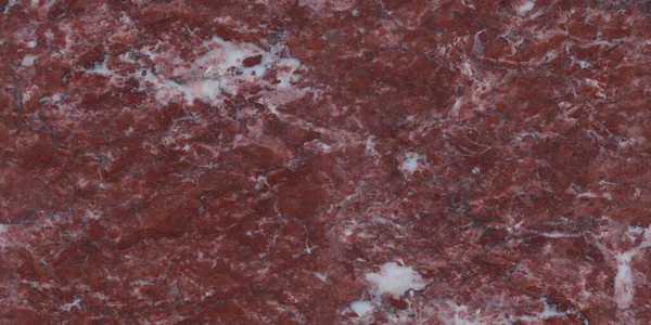 Rood Marmeren Textuur Achtergrond Met Witte Vlekken — Stockfoto