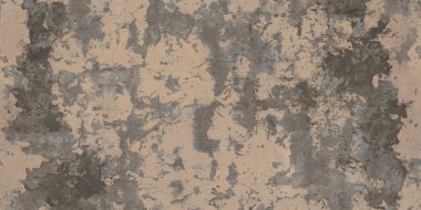 Eskinin dokusu bir zamanlar boyanmış ama duvarın pejmürde yüzeyi.