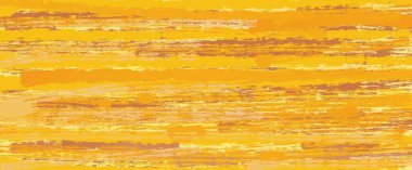 Dikkatsiz boya darbelerinin sarı-kahverengi soyut arkaplanı. Görüntü.