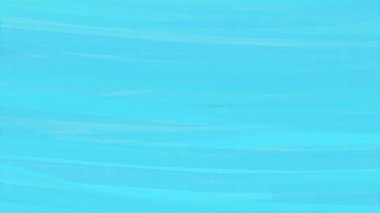 Dikkatsizce boyanmış bir duvarın dokusu açık mavi renklerde..