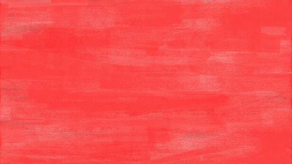 Textura Bezstarostně Malované Stěny Jasně Červených Odstínech — Stock fotografie