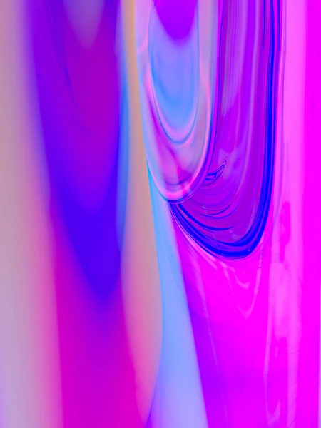 Fluid abstract curves background illustration. Vibrant liquid marble colorful abstraction. 3D illustration, 3D rendering.