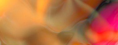 Bulanık renk dalgaları olan güzel soyut sıvı gradyan arkaplan. 3B illüstrasyon, 3B canlandırma.