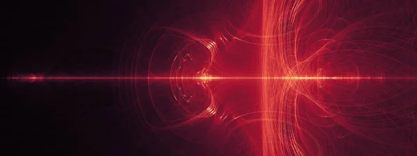 Aberracje Optyczne Wiązka Laserowa Pierścienie Świetlne Załamanie Światła Blask Blask — Zdjęcie stockowe