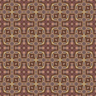 Vektör soyut etnik el çizimi arkaplan