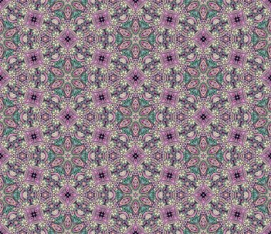 Vektör soyut etnik el çizimi arkaplan