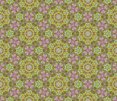 Vektör soyut etnik el çizimi arkaplan