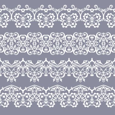 Soyut etnik doğa, kusursuz çizgili sanat çizgileri