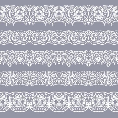 Soyut etnik doğa, kusursuz çizgili sanat çizgileri