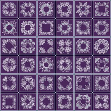 Vektör soyut yama deseni. Mozaik arkaplan